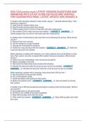 CNA Prometric Exam &ndash; 2025 LATEST VERSION BUNDLE