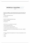 NR 304 EXAM PACKAGE DEAL QUESTIONS AND ANSWERS WITH VERIFIED SOLUTIONS UPDATED