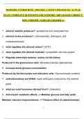 MEDSURG 4 ENDOCRINE &vert; 2025-2026  LATEST UPDATED&vert; 422  ACTUAL EXAM  COMPLETE QUESTIONS AND ANSWERS &vert; 100&percnt; RATED CORRECT &vert; 100&percnt; VERFIED &vert; ALREADY GRADED A&plus;