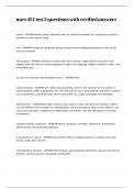 nurs 451 test 2 questions with verified answers&period;