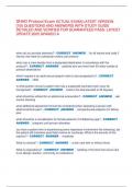 SNHD Protocol Exam ACTUAL EXAM&rsqb; LATEST VERSION  &lbrack;100 QUESTIONS AND ANSWERS&rsqb; WITH STUDY GUIDE  DETAILED AND VERIFIED FOR GUARANTEED PASS- LATEST  UPDATE 2025 GRADED A 