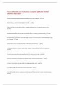 Financial Markets and Institutions&colon; Complete Q&A with Verified  Solutions-2025&sol;2026