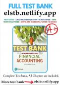 Financial Accounting, 6th Edition – Harrison – Complete Test Bank with Full Chapter Questions and Answers