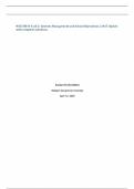 WGU D034 Task 2&colon; Systems Management and School Operations &vert; 2025 Update with complete solutions&period;