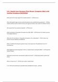 U&period;S&period; Health Care Systems Final Exam&colon; Complete Q&A with  Verified Solutions-2025&sol;2026