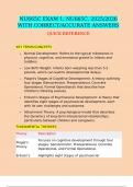 NU665C EXAM 1&colon; NU665C&comma; 2025&sol;2026 WITH CORRECT&sol;ACCURATE ANSWERS
