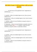 BSC2011 &ndash; Exam 3 Review &ndash; University of Florida &ndash; Invertebrate Diversity&comma; Animal Development&comma; and Evolutionary Traits Q&A
