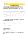  BSC2011 &ndash; Comprehensive Exam Study Guide &ndash; University of Florida &ndash; Evolution&comma; Plant Biology&comma; Animal Systems&comma; and More &lpar;Q&A Format&rpar;