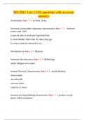 BSC2011 Test 3 USF questions with accurate answers