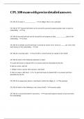 CPL 500 exam with precise detailed answers&period;