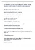 AZ Post Exam 1 and 2 Latest 2025&sol;2026 Update &lpar;exam Questions with correct answers and Rationales&rpar;