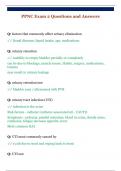 PPNC Exam 2 Questions and Answers 