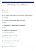YNC SWE Questions and Answers 