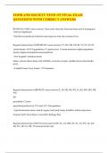 FOOD AND SOCIETY NUFD 153 FINAL EXAM QUESTIONS WITH CORRECT ANSWERS
