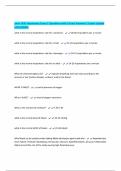 pnvn 1631 respiratory Exam &vert; Questions with Correct Answers &vert; Latest Update &lpar;2025&sol;2026&rpar;