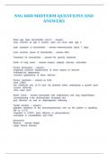 NSG 6020 MIDTERM QUESTIONS AND ANSWERS&period;