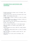 NSG6020 FINAL QUESTIONS AND ANSWERS&period;