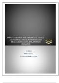 CODE&comma; STANDARDS&comma; AND PRACTICES 2&comma; LEVEL I-2020 LESSON 2&colon; BRANCH CIRCUITS I TEST PRACTICE QUESTIONS AND ANSWERS 2025&sol;2026