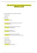  &lpar;MB&rpar; ASCP Practice Exam &ndash; Molecular Biology Questions and Answers &lpar;2024&sol;2025 Edition&rpar;