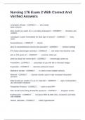 nursing 176 exam 2