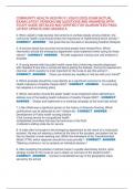 COMMUNITY HEALTH HESI RN V1&comma;V2&V3 &lpar;2025&rpar; EXAM &lbrack;ACTUAL  EXAM&rsqb; LATEST VERSION &lbrack;368 QUESTIONS AND ANSWERS&rsqb; WITH  STUDY GUIDE DETAILED AND VERIFIED FOR GUARANTEED PASS-   LATEST UPDATE 2025 GRADED A