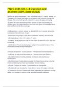 PSYC 2101 CH&period; 1-4 Question and answers 100&percnt; correct 2025 