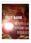 Test Bank for Principles of Anatomy and Physiology 16th Edition by Gerard J Tortora&comma; Bryan H Derrickson &vert; All Complete Chapter 1-29