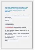  IASSC LSSGB EXAM 2025&sol;2026 ACTUAL COMPLETE REAL  EXAM  QUESTIONS AND MULTIPLE CHOICES ANSWERS    WITH RATIONALES&vert;  ALREADY GRADED A&plus;  &sol; 2025   BRAND NEW&excl;&excl;