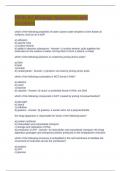 HESI A2 Biology Questions and Answers