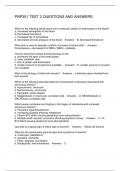 PNP301 TEST 3 QUESTIONS AND ANSWERS