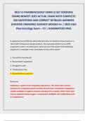 HESI V1 PHARMACOLOGY EXAM &lpar;3 SET VERSIONS  EXAM&rpar; NEWEST 2025 ACTUAL EXAM WITH COMPLETE  420 QUESTIONS AND CORRECT DETAILED ANSWERS  &lpar;VERIFIED ANSWERS&rpar; ALREADY GRADED A&plus; &sol; 2025 HESI  Pharmacology Exam &ndash; V1 &vert; GUARANTEED PASS 