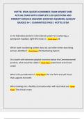 HOTTEL EFDA QUIZZES COMBINED EXAM NEWEST 2025  ACTUAL EXAM WITH COMPLETE 120 QUESTIONS AND  CORRECT DETAILED ANSWERS &lpar;VERIFIED ANSWERS&rpar; ALREADY  GRADED A&plus; &vert; GUARANTEED PASS &vert; HOTTEL EFDA 