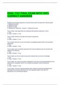 ENGL 1101 FINAL EXAM WITH 100&percnt; CORRECT ANSWERS 