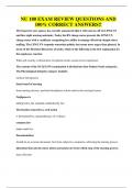 NU 180 EXAM REVIEW QUESTIONS AND 100&percnt; CORRECT ANSWERS&excl;&excl;