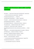 ENGL 1101 Pronoun Quiz with Correct Answers 