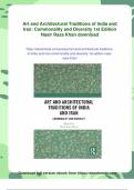 Art and Architectural Traditions of India and Iran&colon; Commonality and Diversity 1st Edition Nasir Raza Khan - Digital Download