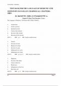 Test Bank for The Language of Medicine 12th Edition by Chabner