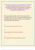 PN NCLEX &sol; NCLEX PN EXAM CURRENTLY TESTING VERSION 2025&sol;2026 COMPLETE ACTUAL TEST ACCURATE QUESTIONS AND CORRECT DETAILED ANSWERS &lpar;EXPERT VERIFIED SOLUTIONS&rpar; &vert;ALREADY GRADED PASS A&plus;