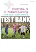 Test Bank for Essentials of Pediatric Nursing&comma; 4th Edition by Theresa Kyle&semi; Susan Carman All Chapters 1-29 LATEST
