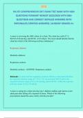 RN ATI COMPREHENSIVE EXIT EXAM TEST BANK WITH NGN  QUESTIONS FORMART NEWEST 2025&sol;2026 WITH 500&plus;  QUESTIONS AND CORRECT DETAILED ANSWERS WITH  RATIONALES &lpar;VERIFIED ANSWERS&rpar; &vert;ALREADY GRADED A&plus; 