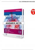 Egan&rsquo;s Fundamentals of Respiratory Care&comma; 13th Edition &vert; INSTANT DOWNLOAD PDF