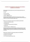 NURSING 1105 POWERPOINT QUESTIONS AND CORRECT ANSWERS 100&percnt; VERIFIED&excl;&excl;