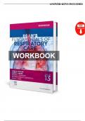 Workbook &plus; Answer Keys for Egan&rsquo;s Fundamentals of Respiratory Care &ndash; 13th Edition by Kacmarek
