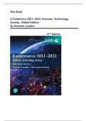 Test Bank For E-commerce 2021&ndash;2022&colon; business&period; technology&period; society&period;&comma; Global Edition &lpar;17th Edition&comma; by Kenneth Laudon&rpar; LATEST