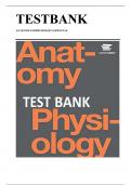 TEST BANK ANATOMY AND PHYSIOLOGY OPENSTAX