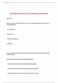 IDFX NEW PRACTICE TEST WITH COMPLETE SOLUTIONS&excl;&excl;