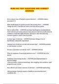 NURS 642 &sol; NURS642 PACKAGED EXAMS&colon; QUESTIONS AND 100&percnt; VERIFIED ANSWERS