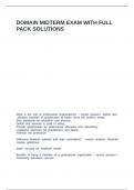 DOMAIN MIDTERM EXAM WITH FULL PACK SOLUTIONS