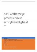 S11 Verbeter je professional schrijfvaardigheid behaald met een 7