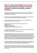 EDF3151 FINAL EXAM NEWEST 2025 ACTUAL EXAM QUESTIONS AND CORRECT DETAILED ANSWERS &lpar;VERIFIED ANSWERS&rpar; &vert;ALREADY GRADED A&plus;